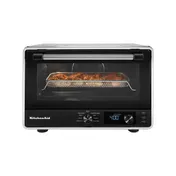 KitchenAid KCO128CU Digital Countertop Conveciton Oven / Pizza and Air Fry, Contour Silver 2 image
