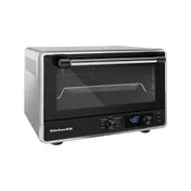 KitchenAid KCO128CU Digital Countertop Conveciton Oven / Pizza and Air Fry, Contour Silver 3 image