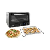 KitchenAid KCO128CU Digital Countertop Conveciton Oven / Pizza and Air Fry, Contour Silver 5 image