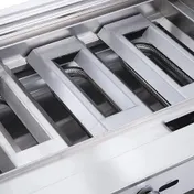 Dukers Appliance Co DCCB48 48" Countertop Gas Radiant Charbroiler, (4) Burners, 140.000 BTU 9 image