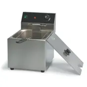 Global Solutions by Nemco GS1611 Countertop Full Pot Electric Deep Fryer, 16 Ibs, 208/240v, 3250 watt 1 image