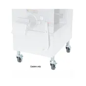 Hobart MGLEG-AJC12 - Long Adjustable Legs, 12-11/16 to 17-1/2" Tall, 4" Casters, Lockable Swivel, Meat Grinder Parts 1 image
