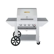 Crown Verity CV-MCB-30PRO 30" Professional Series LP Gas Outdoor Grill/Charbroiler, 64.500 BTU 1 image