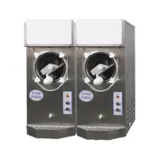 Frosty Factory 115R 2/1 Cylinder Type Frozen Drink Machine,Remote w/(2) 12qt. Hopper (2 Disp/1 Cond) 1 image