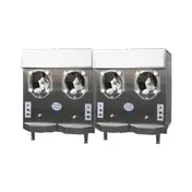 Frosty Factory 215R 2/1 Cylinder Type Frozen Drink Machine,Remote w/(2) 12qt. Hopper (2 Disp/1 Cond) 1 image