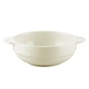 CACChina REC-58 Soup Bowl, 8 oz., 6" L x 4-5/8" W x 1-3/4" H, Ceramic, White, Dishwasher - Dozen 1 image