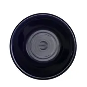 CAC China TG-32-CBU Tango Fruit Dish, 3-1/2 Oz., 4-1/2" Dia. x 1-1/8" H, Cobalt Blue Porcelain-1 Dozen 1 image