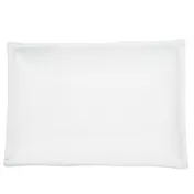 CAC China BAP-13 White Porcelain Platter, 11-1/4"L x 7-3/4"W x 1-1/2"H, Narrow Rim - Dozen 1 image
