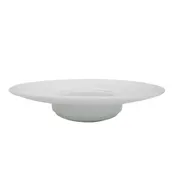 CAC China HMY-123 Pasta Bowl, 12 Oz, 11-3/4" Dia x 2-1/4" H, Round Porcelain White - Dozen 1 image