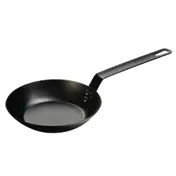 Lodge CRS8 Skillet - 8" Dia., 3-2/5" H, Riveted Handle, Heavy Gauge Carbon Steel, Induction Ready 1 image