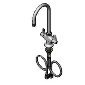 T&S Brass 5F-2SLF05 Equip Faucet, Deck Mount, Swivel, 5-1/2" Gooseneck 1 image