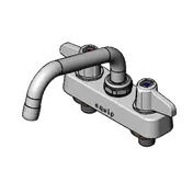 T&S Brass 5F-4CLX06 Equip Workboard Faucet, Deck Mount, 6" Swing Nozzle 1 image