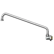 T&S Brass B-0526-2 Nozzle, Swivel, Wall Mount, 6" Swing Nozzle 1 image