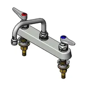 T&S Brass B-1120-XS Workboard Faucet, Deck Mount with 8" Centers 1 image