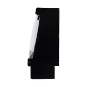 Howard-McCray SC-M32E-6-B-LED 74" Vertical Meat Open Air Merchandiser in Black, Self-Contained 4 image