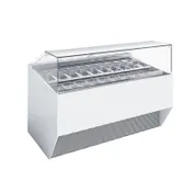 Ciam USA CIAM CIAO CIAODVDGL24I 84" Gelato/Ice Cream Dipping Cabinet w/ Sneeze Guard 1 image