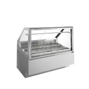 Ciam USA CIAM ICE QUEEN ICQBL3GEL24I 84" Gelato/Ice Cream Dipping Cabinet w/ Sneeze Guard 1 image