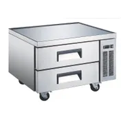 Drago America DRCB48 48" 2 Drawers Refrigerated Chef Base, 8 cu. ft., 1/3 HP, Electronic Control 1 image