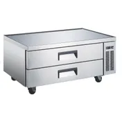 Drago America DRCB60 60" 2 Drawers Refrigerated Chef Base, 12 cu. ft., Heavy-Duty, 1/3 HP, R290 1 image