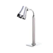 Spring USA 2791-5 Heat Lamp, 8"W x 10.5"D Base, 25.6" H, Stainless Steel, 250W Bulb, 110-120V 1 image
