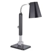 Spring USA 2791-6B Single Heat Lamp, 8" W x 17" D, 22"-26" Height, Steel, 250W Bulb (Not Included), 110-120V 1 image