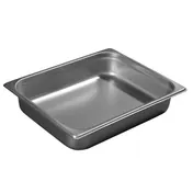 Carlisle 607122 DuraPan 1/2-Size 4-Qt Steam Table Pan, 2-1/2" Deep, Stackable, AntiJam, 24 Gauge 1 image