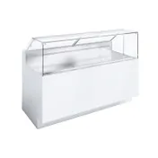 Ciam USA SQ1DR4UP12GL24I 84" Gelato/Ice Cream Dipping Cabinet w/ Sneeze Guard 1 image