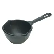 Lodge LMP3 Melting Pot, 5-2/5" Dia. Seasoned Cast Iron, PFOA/PTFE Free, Induction Ready, Made in USA 1 image