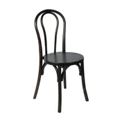 Flash Furniture ZH-8003A-EAW-GG Betsy Dining Chair, 350 lb, Thonet Style, Wood Seat, Metal Hairpin Back, Early American Finish 1 image
