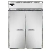 Continental Refrigerator D2RINRT-SD-GD 68" 2-Glass Door Roll-Thru Refrigerator, 64 cu. ft., Top Mounted 1 image