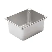 Vollrath 30462 Pan V Food, 1/4 Size, 6" Deep, 4.5 Qt, 22-Gauge Stainless Steel, Anti-Jamming 1 image