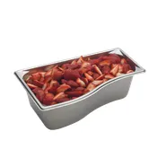 Vollrath 3100340 Super Pan Wild Pan, 1/3 Size Outer, 3.8 Qt, 22-Gauge Stainless Steel, NSF, USA 1 image