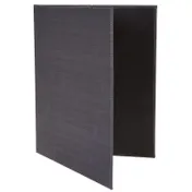 Winco LMD-814GY Menu Cover, Double, Legal Size, Holds 8-1/2" X 14" Paper 1 image