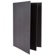 Winco LMF-814GY Menu Cover, Four Views, Legal Size, Holds 8-1/2" X 14" Paper 1 image