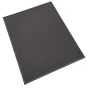 Winco LMS-811GY Menu Cover, Single, Letter Size, Holds 8-1/2" X 11" Paper 1 image
