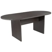 Flash Furniture GC-TL1035-GRY-GG 6ft Rustic Gray Conference Table, 72in Wide, 29in High, Smooth Laminate Top 1 image