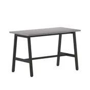 Flash Furniture MT-M4824-LTGRY-ABF-GG Redmond Conference Table, 48"W x 24"D, Gray Oak Finish, Rectangular, 1" Thick Top, Powder Coated Steel A-Frame Base 1 image