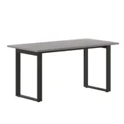 Flash Furniture MT-M6030-LTGRY-UBF-GG Redmond Conference Table, 60"W x 30"D, Rectangular, Gray Oak Finish, 1" Thick Top, Powder Coated Steel U-Frame Base 1 image