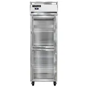 Continental Refrigerator 1RNSSPTHD-GD-SD 38" 4-Half Door Pass-Thru Refrigerator, 21 cu. ft., Top Mounted 1 image