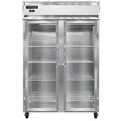 Continental Refrigerator 2RNSAPT-GD-SD 77" 2-Section Pass-Thru Refrigerator, 50 cu. ft., Top Mounted 1 image