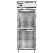 Continental Refrigerator D1RENSSPTHD-GD-SD 28-1/2" 2-Door Pass-Thru Refrigerator, 22 cu. ft., Stainless Steel 1 image
