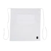 Winco WA-3129WH Bistro Apron, 32"L X 28"W (2) Pockets, Machine Wash And Dry, white 1 image