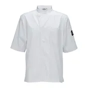 Winco UNF-9W3XL Broadway Ventilated Shirt, Tapered Fit, white, XXXL 1 image
