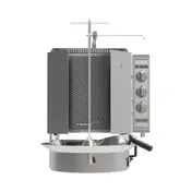 Inoksan PDE303N 33" Electric Doner Kebab Machine/Vertical Broiler w/ Robax Glass, 132 Lbs, (9) Burners, 208V 1 image