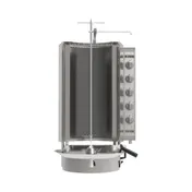 Inoksan PDE503N 45" Electric Doner Kebab Machine/Vertical Broiler w/ Robax Glass, 198 Lbs, (15) Burners, 208V 1 image
