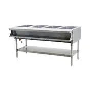 Eagle Group SHT4-240-3 63" Sealed Well Hot Food Table, (4) Pan Capacity 1 image