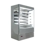Ojeda USA ALPA-120H SS 52" Vertical Alpa Open Air Merchandiser, Self-Contained, 5 Shelves 1 image
