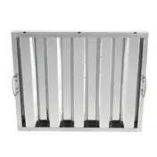 Omcan USA 34835 Stainless Steel Range Hood Filter, 16" H x 20" W x 2" Thick, Heavy-Duty Construction 1 image