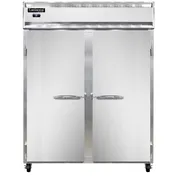 Continental Refrigerator 2RENSAPT-SD-GD 57" 2-Section Pass-Thru Refrigerator, 52 cu. ft., Top Mounted 1 image