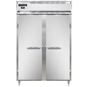 Continental Refrigerator D2RNSSPT-SD-GD 38" 2-Section Pass-Thru Refrigerator, 50 cu. ft., Top Mounted 1 image